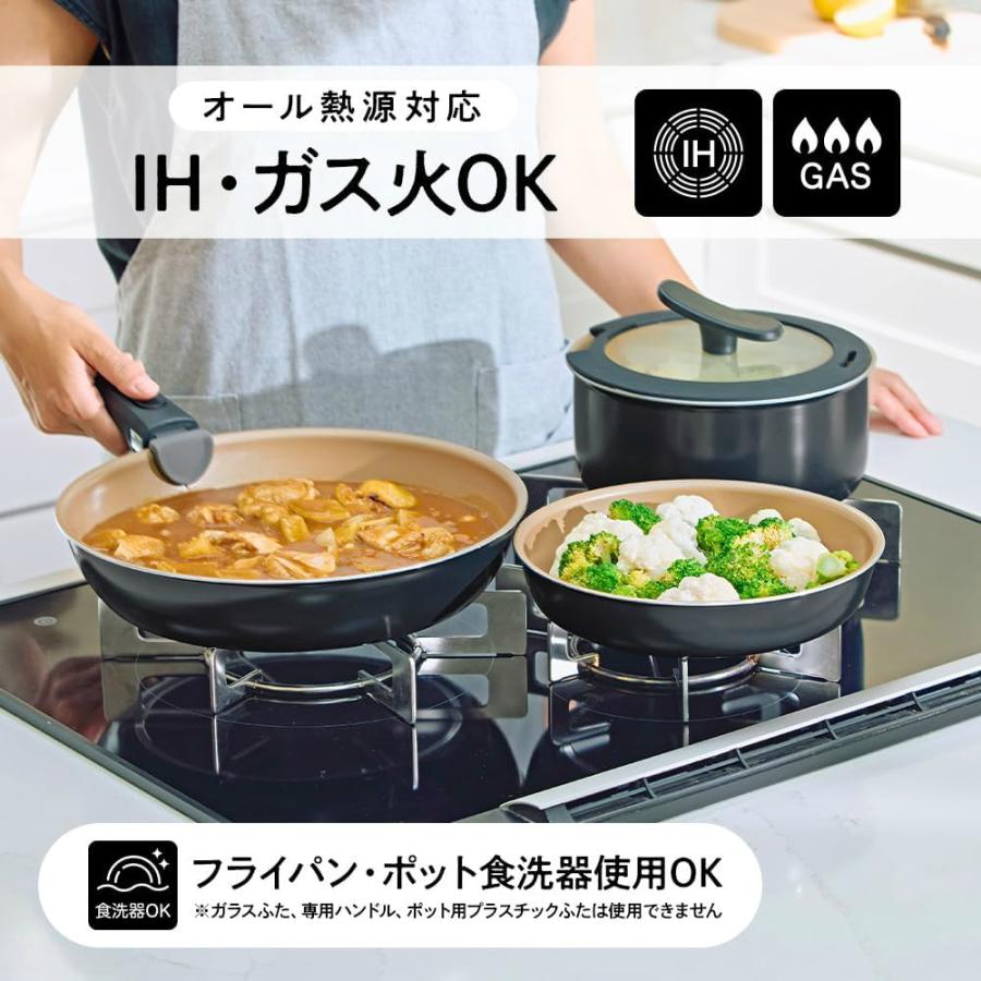 evercook 【500日保証】evercook fit エバークック フィット EFIST8BK