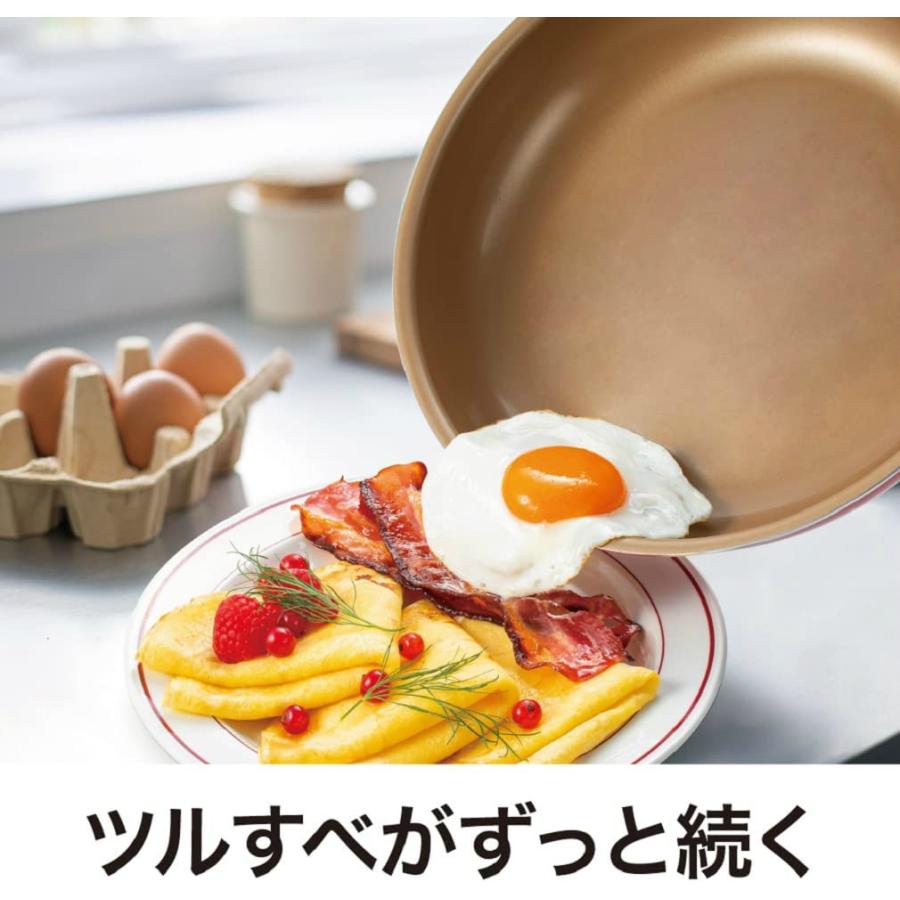 evercook 【500日保証】evercook ガス火専用 軽量 深型 フライパン