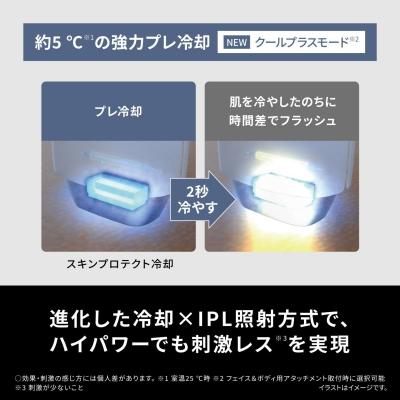光エステ パナソニック 光美容器 スムースエピ パワー＆クール