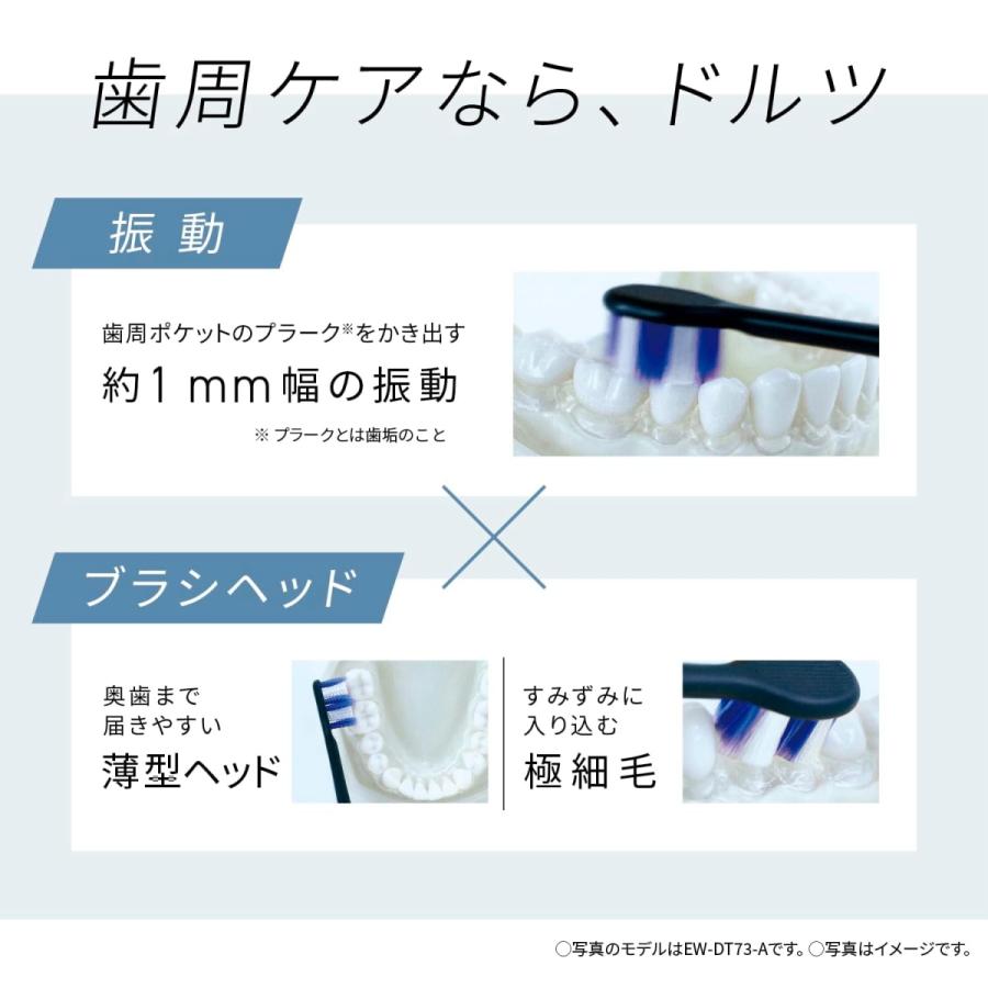 Doltz パナソニック 音波振動ハブラシ ドルツ EW-DA48-A Doltz パナソニック 音波振動ハブラシ ドルツ EW-DA48-A