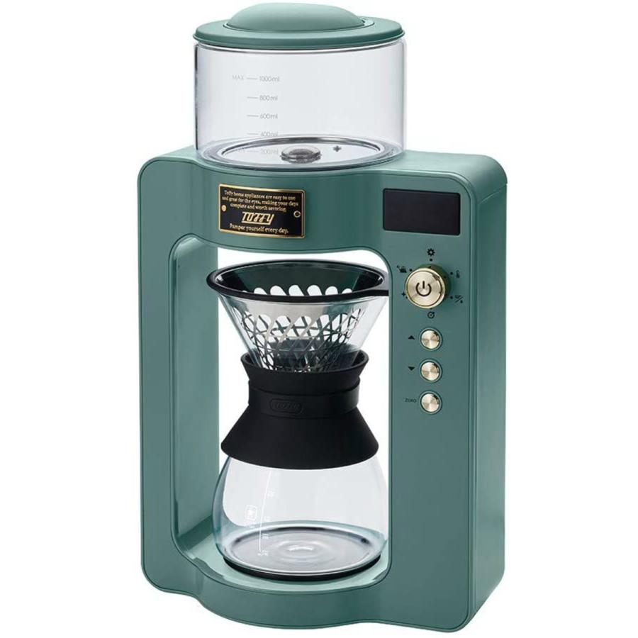 Toffy カスタムドリップコーヒーメーカー K-CM6 全2色 | 容量1000ml 蒸らし機能搭載 専用フィルター置き付 | トフィ 1年保証｜i-shop-sakura｜03