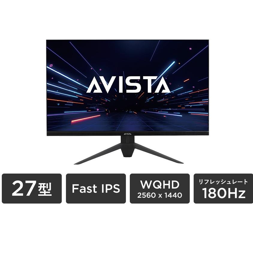 AVISTA 27インチ ゲーミングモニター RGD270QDB ドウシシャ 3年保証 WQHD解像度に対応（Yahoo!・i-shopさくら Yahoo!店）