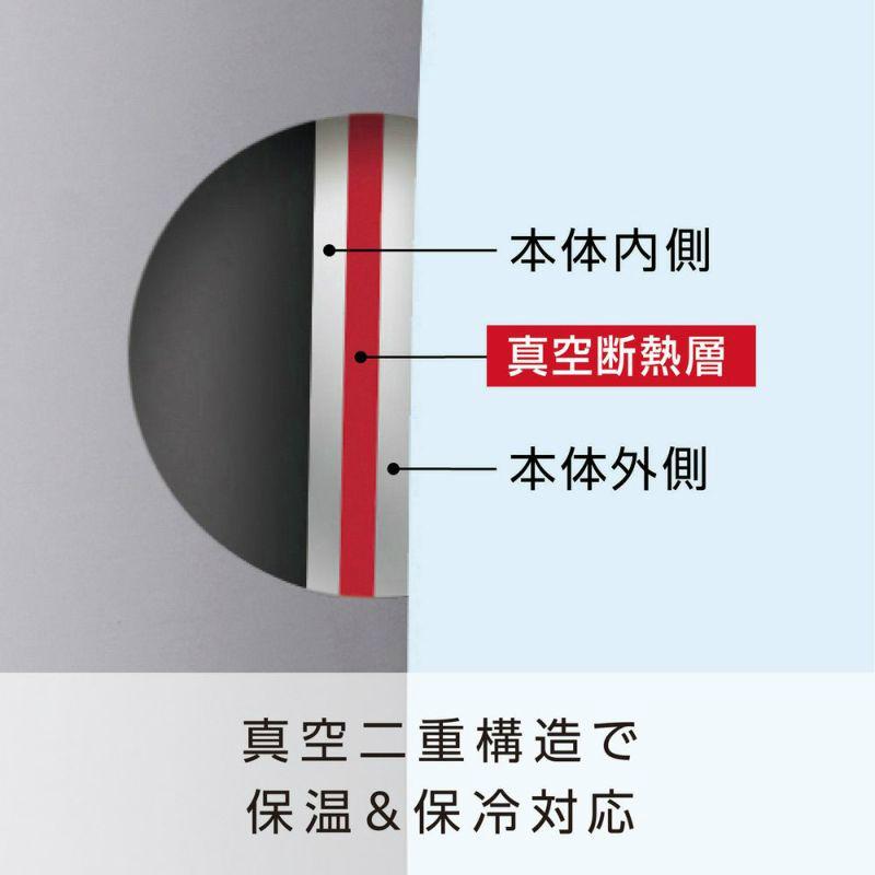 【2024年モデル】sokomo そこまで洗えるボトル 500ml 全3色 SAMB500 | 真空断熱 保温保冷 洗いやすい 魔法瓶 水筒 マグボトル ドウシシャ｜i-shop-sakura｜08