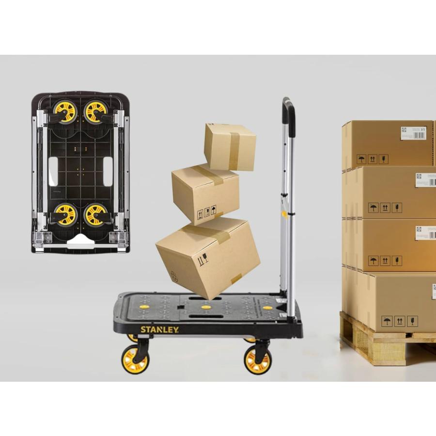 STANLEY スタンレー SXWT-PC517B プラットフォームトラック 後輪自在 
