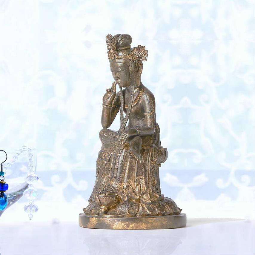 金銅弥勒 | こんどうみろく 約110(H)×63(W)×63(D)mm 135g イスム