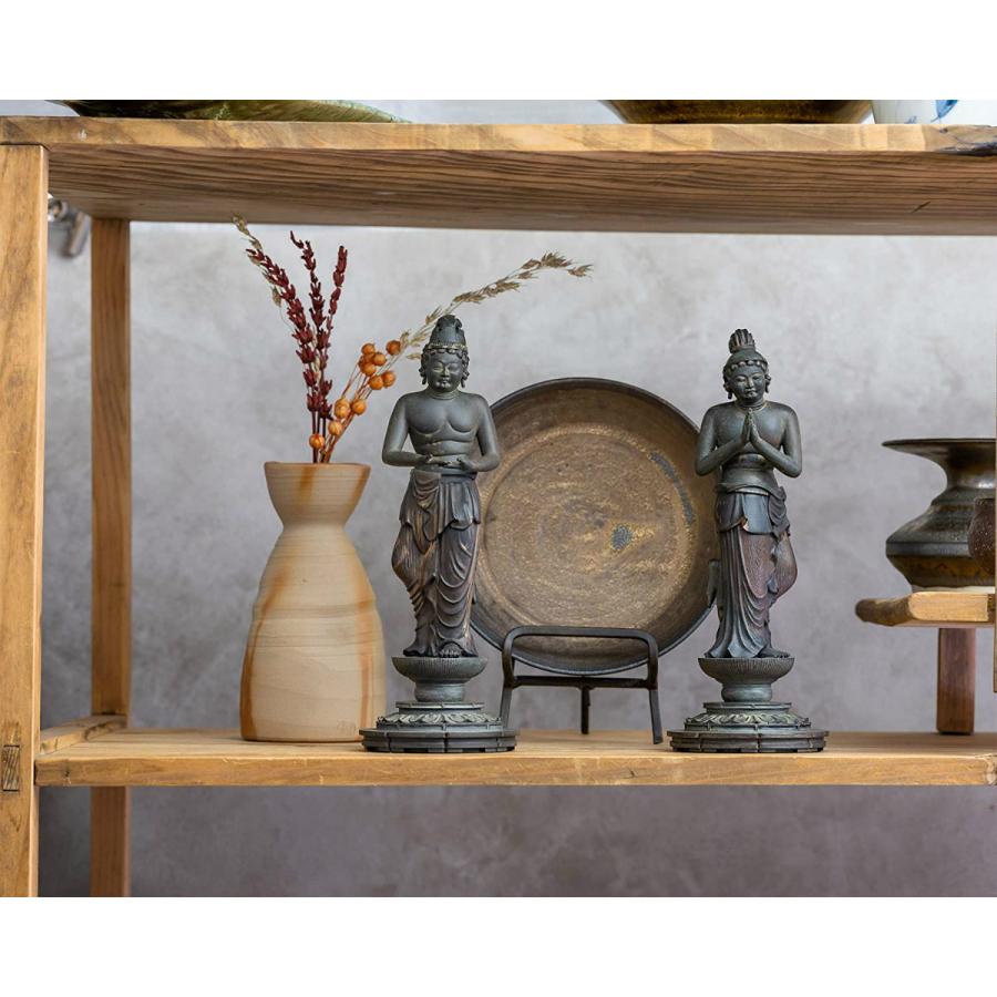 ★新品同様★イスム TanaCOCORO 掌 仏像 観音菩薩 勢至菩薩★15 Amazon.co.jp: イスムTanaCOCORO[掌] 観音菩薩＆勢至菩薩（2体