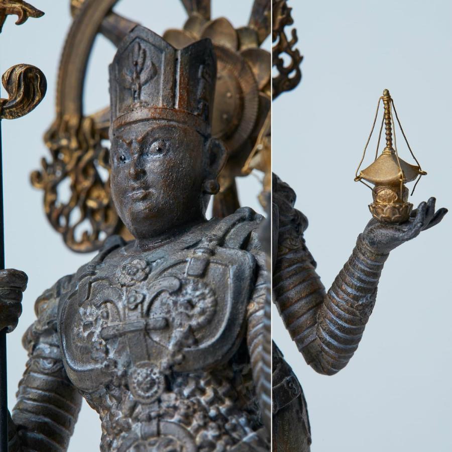 isumu TanaCOCORO[掌] 兜跋毘沙門天 とばつびしゃもんてん 約200mm