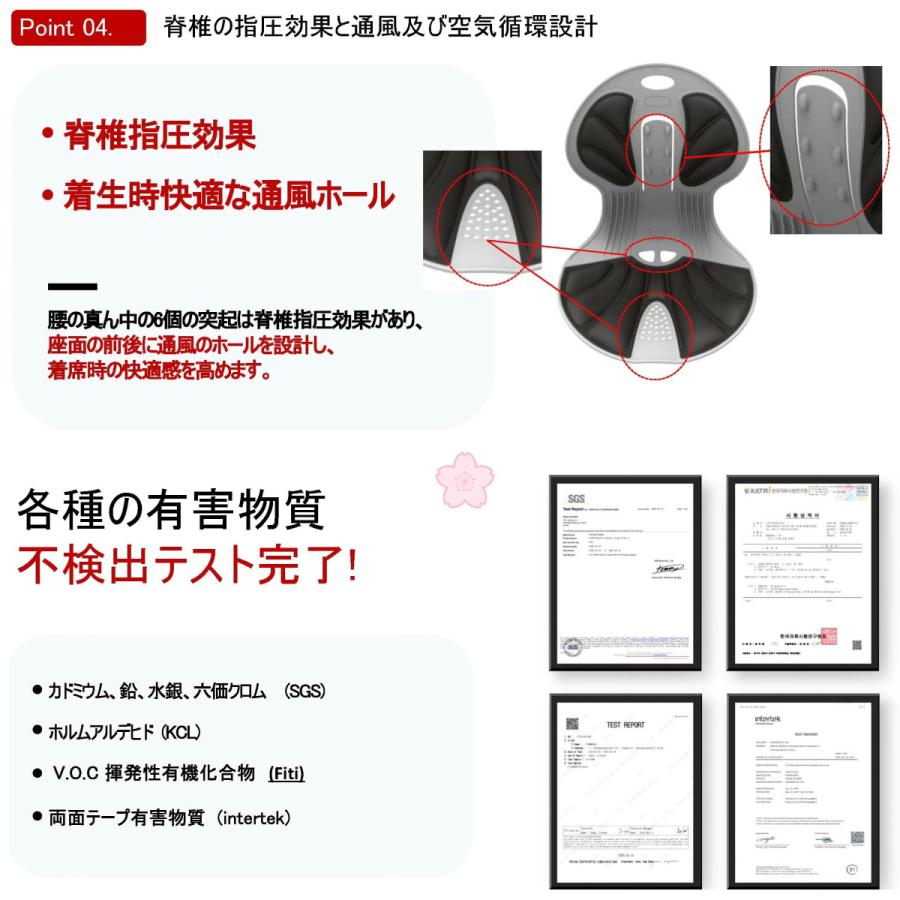 DCT 姿勢を正す 天使の椅子 | 全2色 姿勢矯正イス 座るだけで DCT 姿勢を正す 天使の椅子 | 全2色 姿勢矯正イス 座るだけで