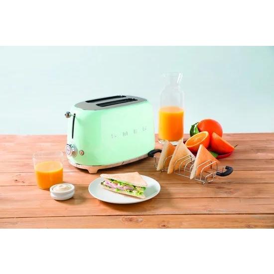 SMEG（スメッグ） レトロシリーズ TOASTER パステルグリーン