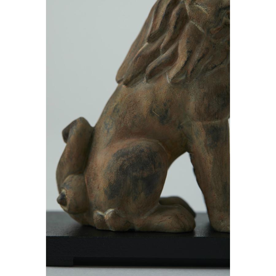 200体限定】WOOD 狛犬 こまいぬ TW3537 | 約96(H)×54(W)×83(D)mm 92g