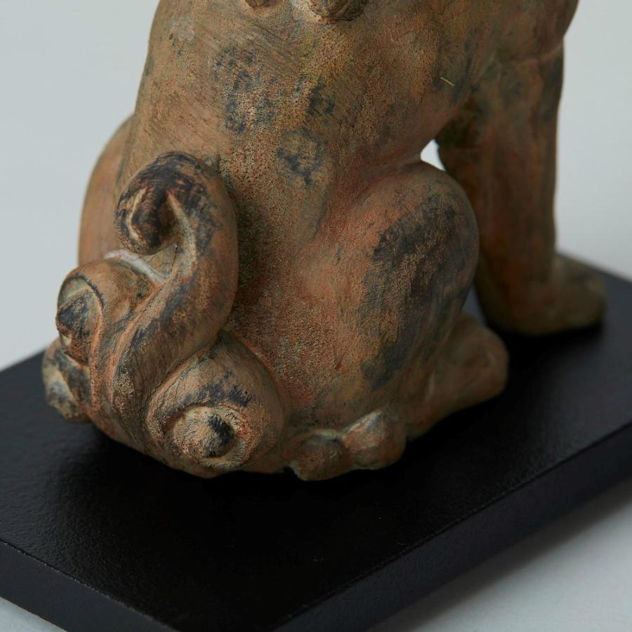 200体限定】WOOD 狛犬 こまいぬ TW3537 | 約96(H)×54(W)×83(D)mm 92g