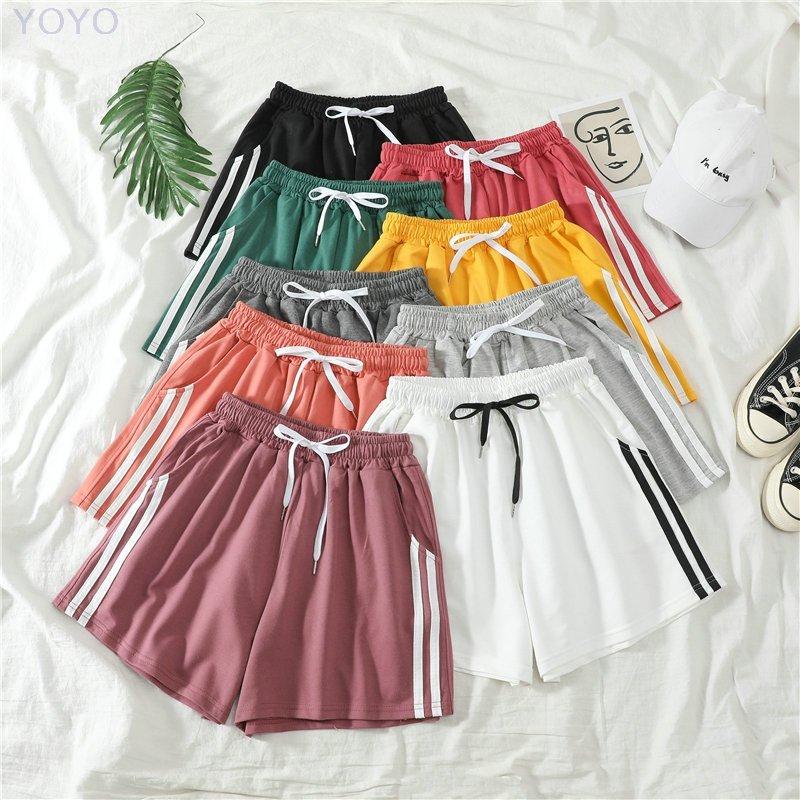 驚きの値段 ショートパンツレディースジャージスウェットラインパンツ短パンカジュアルスポーツ部屋着春夏 ショート ハーフパンツ 色 パープル Www Theopengate Org Il