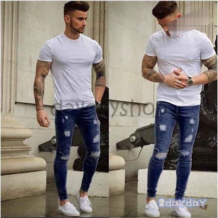 ファッション ご注意ください ジョガーパンツ ジーンズ メンズ デニムパンツ コットン Gパン ダメージ加工 欧米風 個性 カジュアル パンツ おしゃれ 紳士パンツ 春夏秋 E64ex5ghdh Tritop Com Br