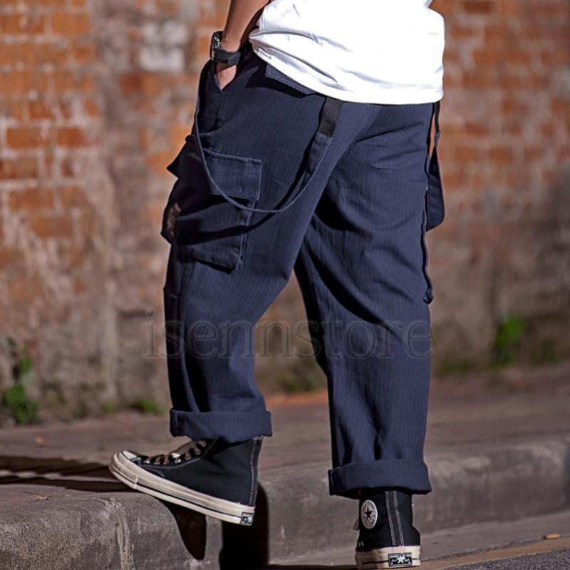 サロペット メンズ オーバーオール つなぎ 大きいサイズ 作業服 カーゴパンツ 無地 ゆったり カジュアル サスペンダー 長ズボン ワイドパンツ 3色