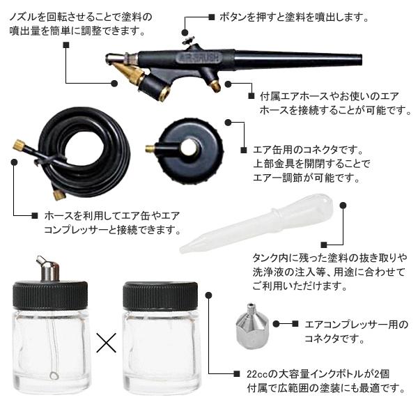 エアーブラシ 塗装装 スプレーガン 7点セット 本格 プラモデル エアーブラシ 塗装装 スプレーガン 7点セット 本格 プラモデル