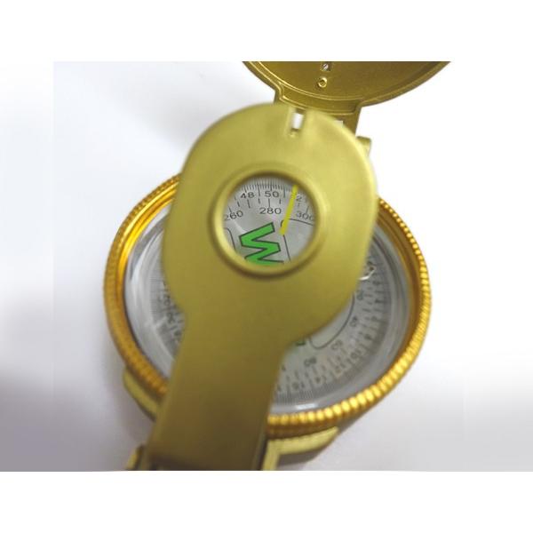 コンパス 方位磁石 羅針盤 オイルフロート式 高精度 火起し可能 金属製