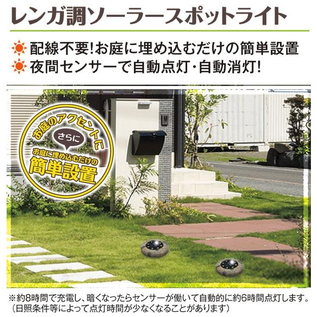 ソーラー充電式 スポットライト 埋め込み式 レンガ調 センサーライト 自動で点灯 消灯 Ledガーデンライト 電気代0円 防犯 配線不要 庭園灯 レンガ調ライト Axl254 I Shop7 通販 Yahoo ショッピング