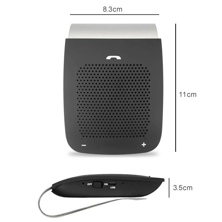 ハンズフリーキット 充電式ワイヤレススピーカー Bluetooth スマホ Iphone Ios Android 車内 音源を無線化 ワンタッチ通話切替え 便利 クリップ式スピーカーi 0910 Sp I Shop7 通販 Yahoo ショッピング