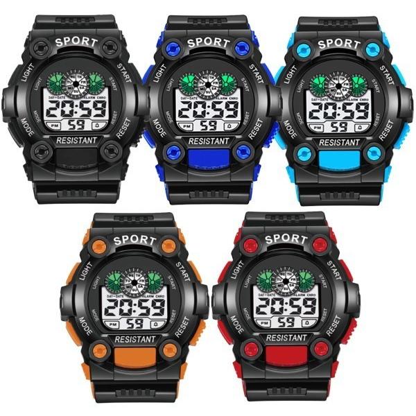 多機能 腕時計 デジタルウォッチ 防水 バックライト液晶 スポーツ時計 缶ケース収納 アラーム機能 高性能 おしゃれ 夜も見やすい メンズ 軽量 腕時計rs Ix 1021 Ckrs I Shop7 通販 Yahoo ショッピング