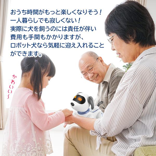ロボット 犬型 センサー 音声認識 動作 プログラミング 電動ドッグ