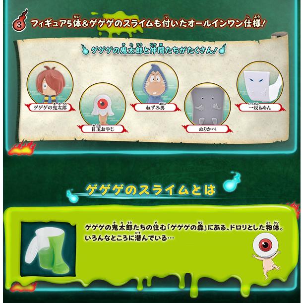 Bandai ゲゲゲの鬼太郎 スライムで遊ぶんじゃ Dxゲゲゲハウス 妖怪の家 大型 Bigハウス 目玉おやじ ねずみ男 一反もめん フィギュア5体付き Dxゲゲゲハウス Ge I Shop7 通販 Yahoo ショッピング