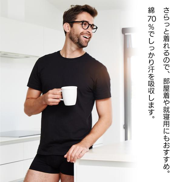 インナー Tシャツ 2枚セット 1枚 128円 メンズ Tシャツ 肌着 無地 半袖 M L Llサイズ やさしい肌触り 紳士用 インナーシャツ 2枚組 白 黒 綿 Tシャツ 28 T2 I Shop7 通販 Yahoo ショッピング