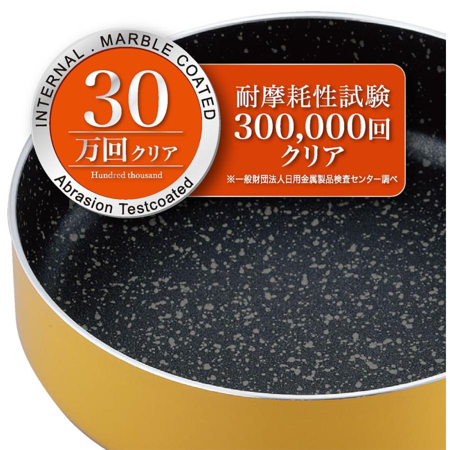 フライパン セット 3点 IH対応 ガス火 鍋 ガラス蓋 片手鍋