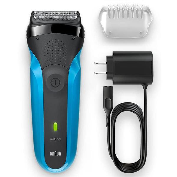 正規品販売!正規品販売!ブラウン BRAUN メンズシェーバー 髭剃り 電気シェーバー 充電式 シリーズ3 丸ごと水洗い 電動シェーバー 最高峰 深剃り 3枚刃 プレゼント S◇ ブラウン310S メンズシェーバー ブラウン BURAUN 電動髭剃り