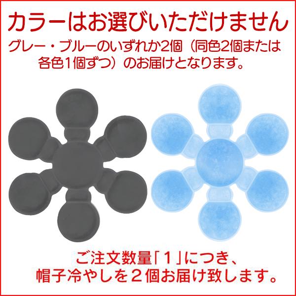熱中症対策・抗がん剤治療対策　冷却グッズ（頭、手、足） 1個170円】熱中症対策 帽子 冷やす 2個セット 頭 冷たい アイスパッド