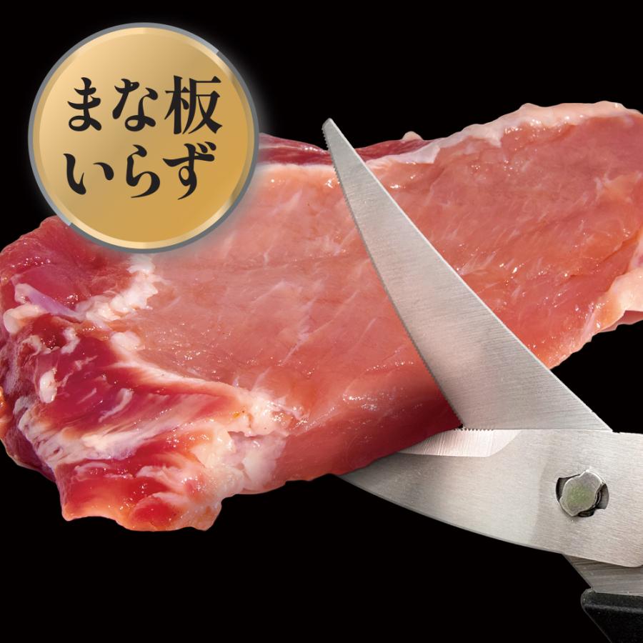 包丁 極宗 2026最新 キッチンバサミ 冷凍肉が簡単に切れる 両ギザ刃