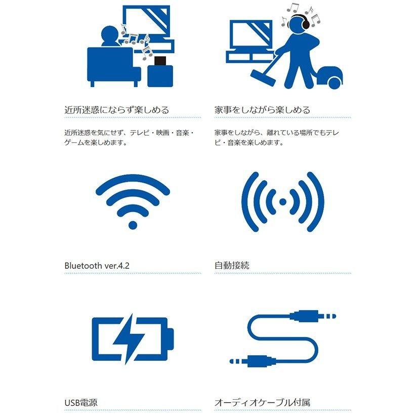 送料無料/規格内 ブルートゥース ワイヤレス送信機 Bluetooth 4.2 オーディオ テレビ 音楽 イヤホンジャック接続式 USB電源