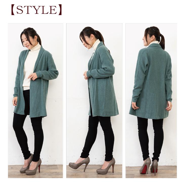 上質なTSEセイのカシミア100のロングコート ゆったり軽め 上質なTSE