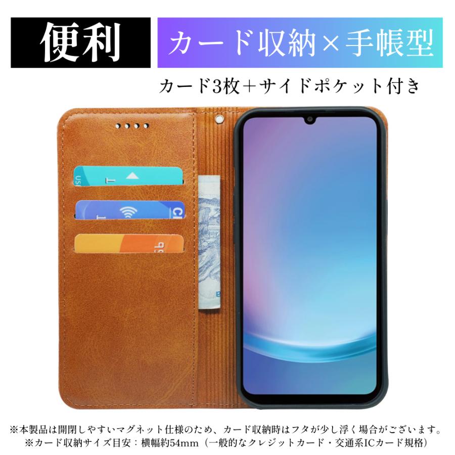 Galaxy A25 5G ケース 手帳型 ギャラクシーA25ケース 耐衝撃 手帳