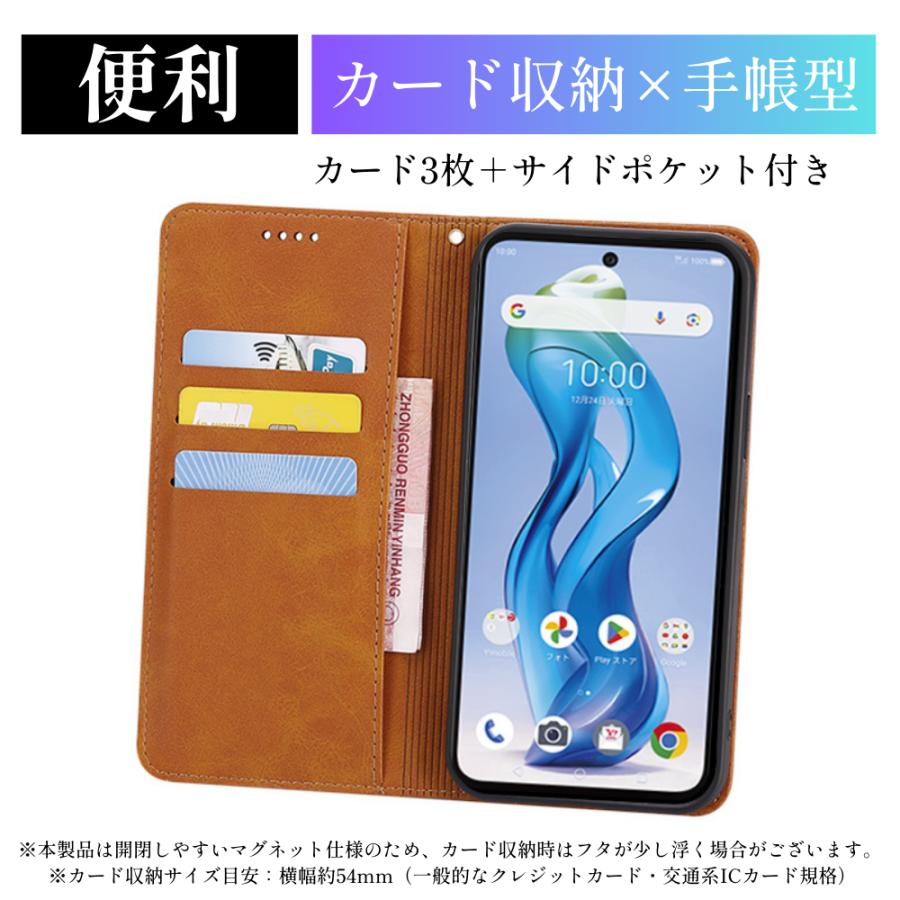 ZTE nubia S 5G ケース 手帳型 カバー 耐衝撃 ヌビアs5g A403ZT ケース