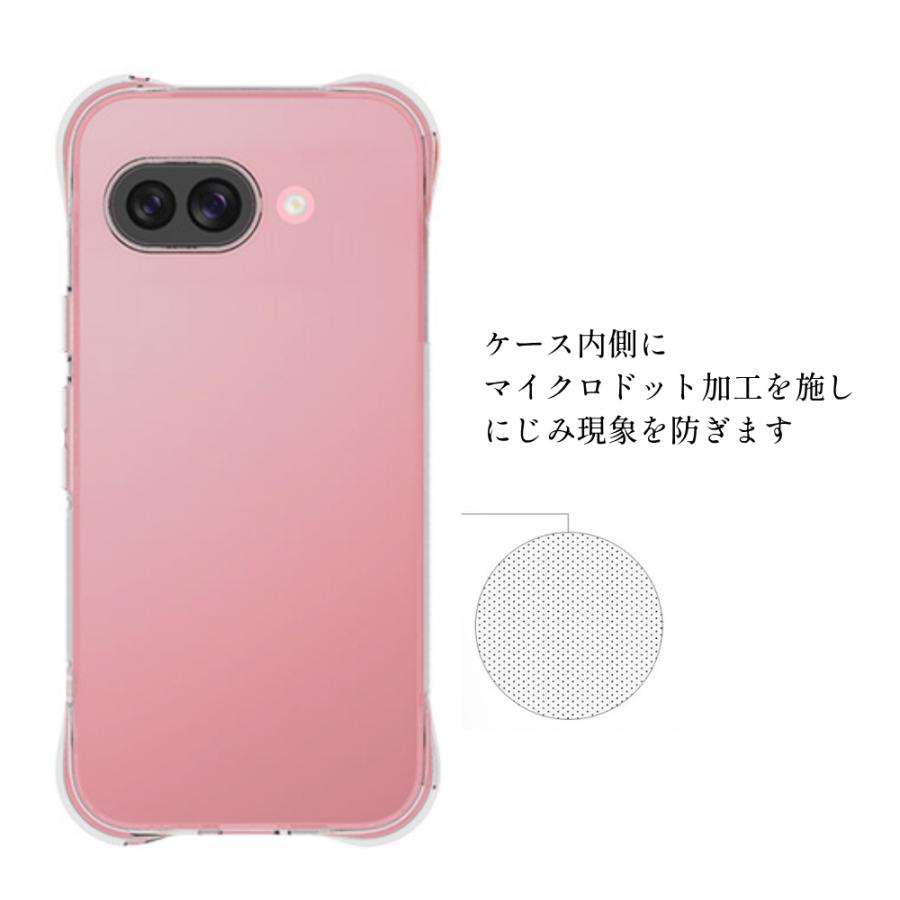 Google Pixel 9a ケース クリア 耐衝撃 グーグルピクセル9a Pixel9a