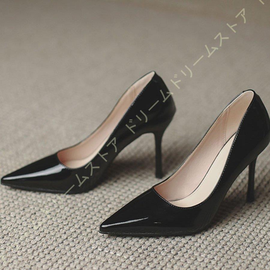 パンプス 痛くない ピンヒール エナメルパンプス オフィス パンプス 痛くない ピンヒール エナメルパンプス オフィス