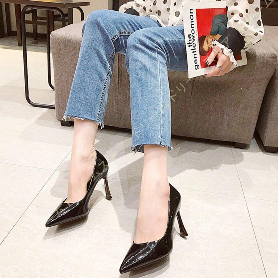 ハイヒール パンプス 痛くない 黒 ヒール 疲れない 8cm 8センチ ハイヒール パンプス 痛くない 黒 ヒール 疲れない 8cm 8センチ