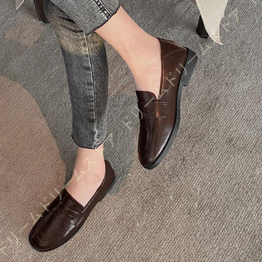 独特の素材 走れる 黒 履きやすい ローヒール フラット 太ヒール マニッシュ シューズ 2 5cmヒール レディース パンプス ローファー 痛くない レディース靴 大きいサイズ ローファー サイズ 24 5cm Michiganestateplanning Com