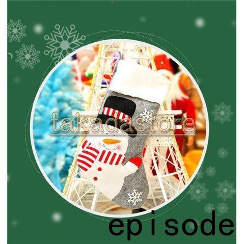 クリスマスソックス 靴下 クリスマスの鹿 雪だるま サンタクロース クリスマス ソックス クリスマスツリー 飾り 壁掛け 玄関飾り ギフトバッグ｜i-store-y｜03