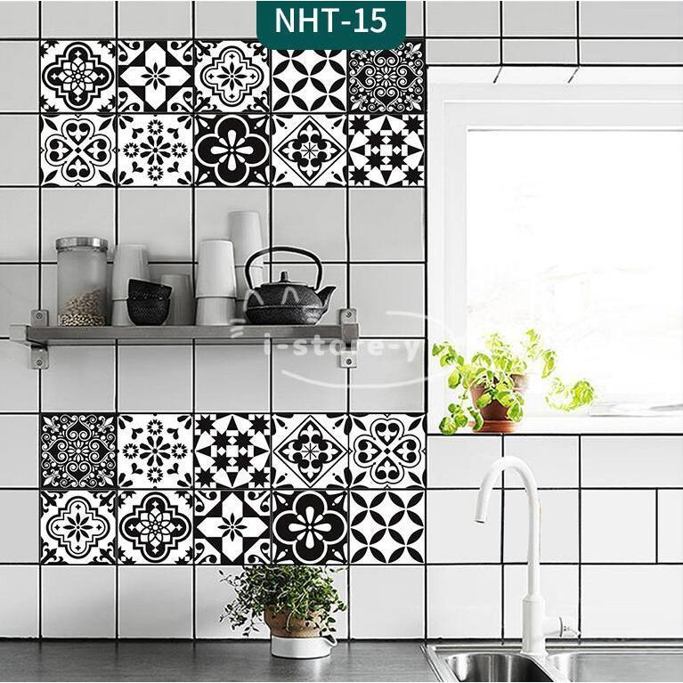 タイルシール 北欧風 壁紙シート ウォールステッカー 壁飾り簡単取付 Diy補修 拭い易い アレンジ 部屋 壁 家具 防水防油 自己粘着 張り替え Ls Bz あいストアヤフーショッピング店 通販 Yahoo ショッピング