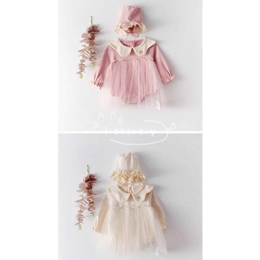 ベビー服 女の子 長袖 春 秋冬 キッズ服 60 70 80 90cm カバーオール ロンパース コットン 帽子つけ 袴 おしゃれ 安い服 おもしろ 子供服 お出かけ 有名な高級ブランド