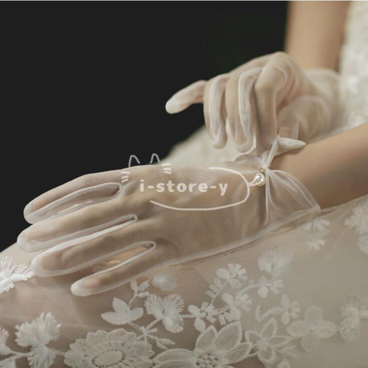 ウエディンググローブ ショート レース 指 白 ウェディンググローブ 手作り 結婚式 二次会 パーティー 花嫁ドレス用 ブライダル 手袋 安い Ls Hsps あいストアヤフーショッピング店 通販 Yahoo ショッピング