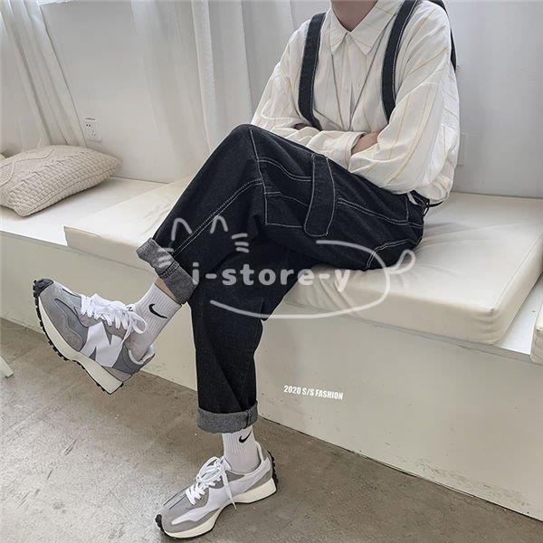 70 以上節約 サロペット メンズ デニムパンツ オーバーオール ジーパン サロペットデニムパンツ 黒デニムパンツ ストリート ダンス 太め ゆったり 春夏秋 代30代40代50代