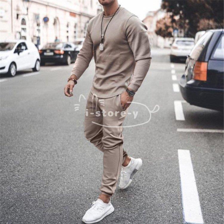 ジャージ メンズ セットアップ 秋 セール 激安 運動服 上下セット かっこいい おしゃれ スポーツウェア 運動着 涼感 通気性 長袖 ルームウェア 大きいサイズ Ls Nk あいストアヤフーショッピング店 通販 Yahoo ショッピング