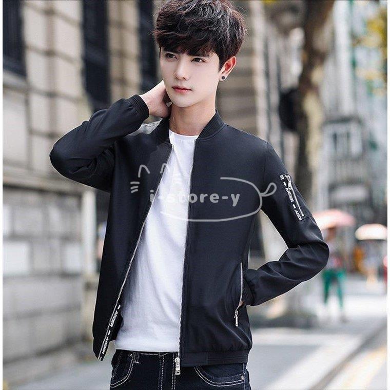メンズスタジャン 新作 メンズジャケット アウター メンズファション ジップアップ 春服 ジャケット アウター 4色 M 4xl Ls Nwt あいストアヤフーショッピング店 通販 Yahoo ショッピング