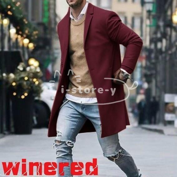 チェスターコート メンズ 40代 テーラードジャケット ロング コート トレンチコート 秋冬 通勤 代 30代 50代 メンズ Ls Nwt あいストアヤフーショッピング店 通販 Yahoo ショッピング