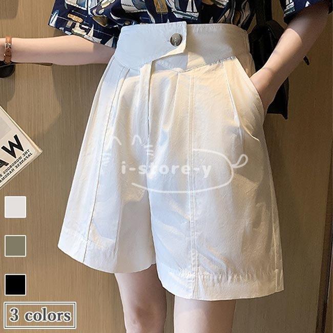 ハーフパンツ レディース ショートパンツ 夏 短パン ワイド裾 着痩せ ウエストゴム ワイドパンツ 五分丈 ショーパン ゆったり サマーパンツ トップ