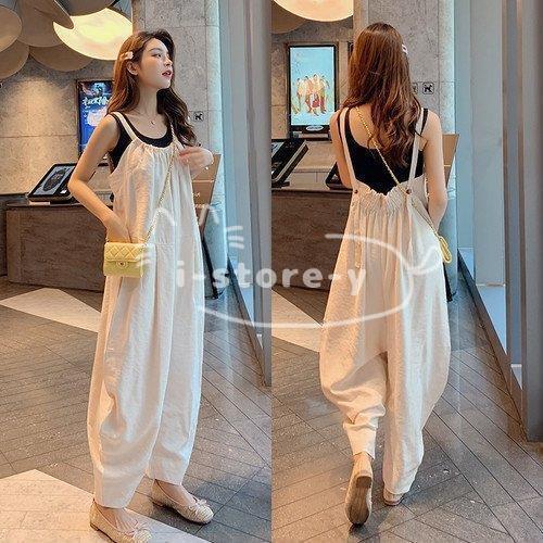 サロペット 40代 コーデ オールインワン レディース 夏 ファッション 夏服 夏物 秋 春 春物 春服装 サロペットパンツ オーバーオール 30代 40代 50代 Ls Nz あいストアヤフーショッピング店 通販 Yahoo ショッピング