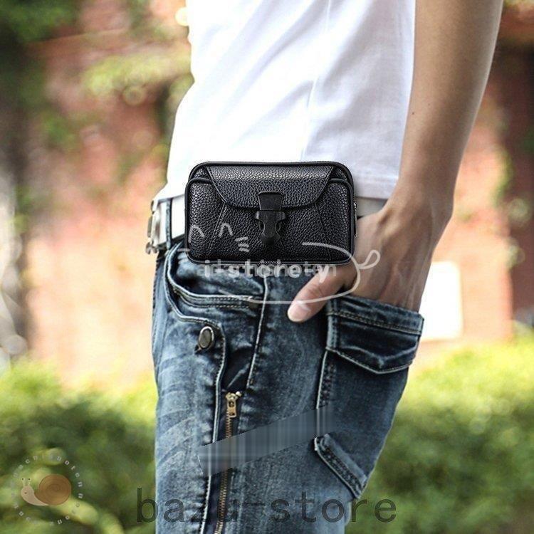 スマホポーチ ウエストポーチ ベルトポーチ メンズ レザー ベルトホルダー ベルトポーチ スマホホルダー Iphone12 ケース Iphone12 Pro おしゃれ スポーツ 登山 Ls Sjk あいストアヤフーショッピング店 通販 Yahoo ショッピング