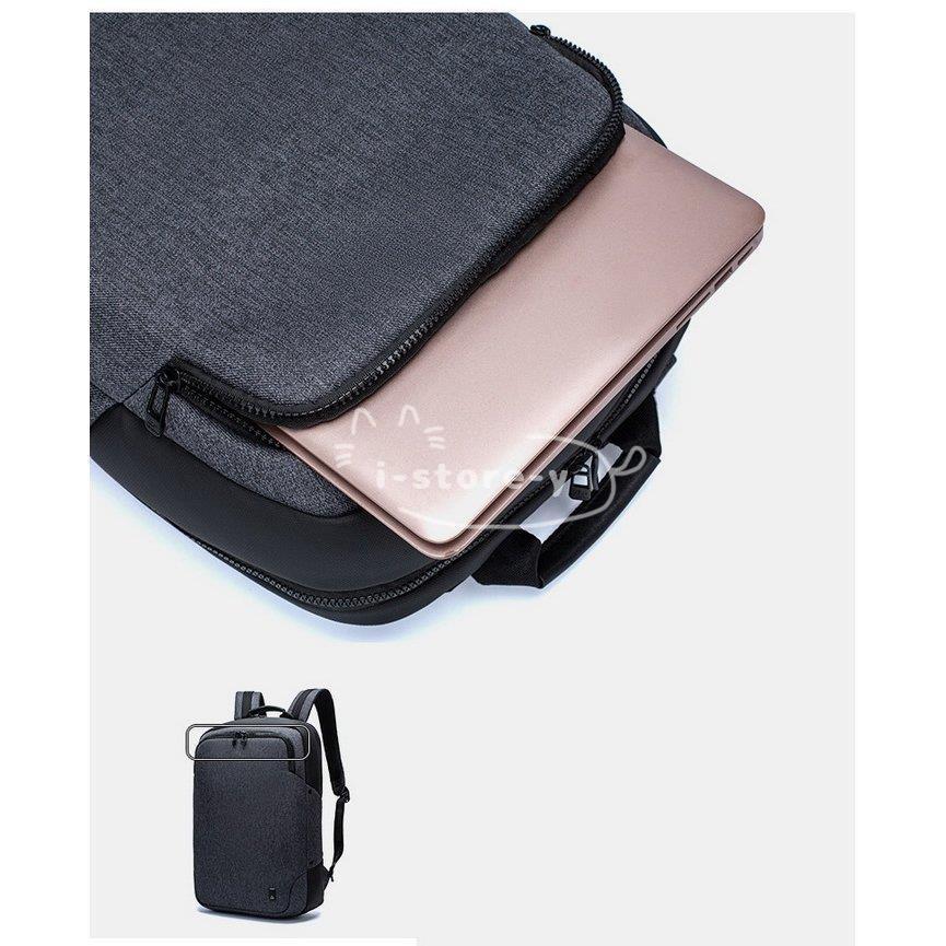 ビジネスリュック メンズ リュック メンズバッグ ビジネスバッグ USBポート ファション シンプル 軽量 出張 通勤 通学 大容量 リュックサック PC収納 防水 旅行｜i-store-y｜07